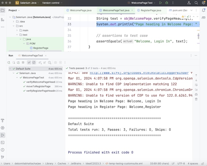 Selenium Page Object Model 4