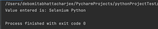 Selenium Python