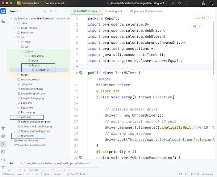 Selenium TestNG Report 3