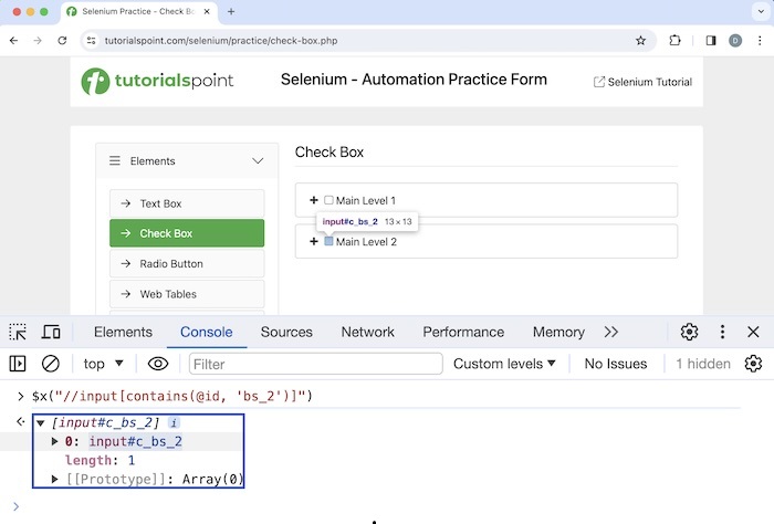 Selenium XPath 6