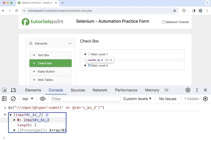 Selenium XPath 7