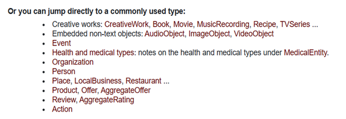 Schema Types