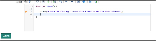 Create Application1