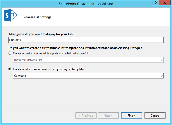 SharePoint Customization Wizard