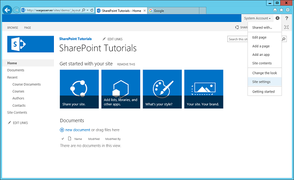 SharePoint Sites