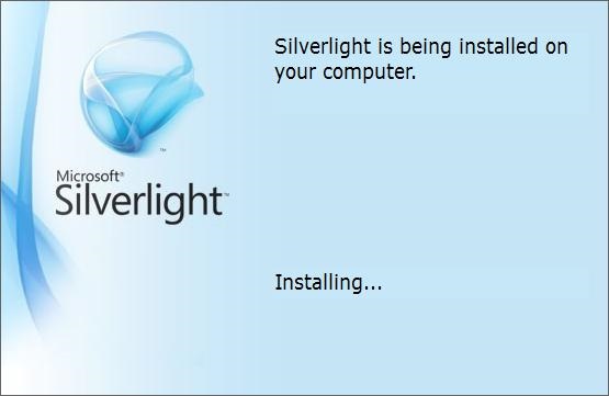 Silverlight Install