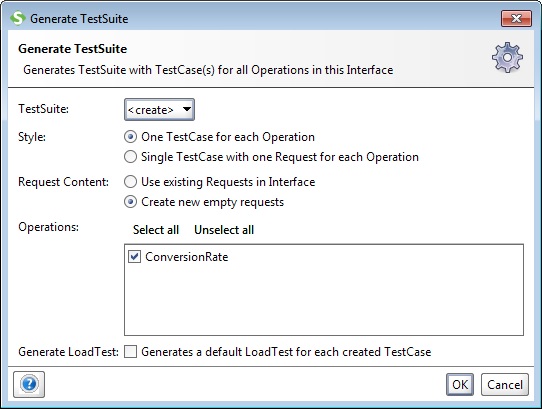 Create Testsuite