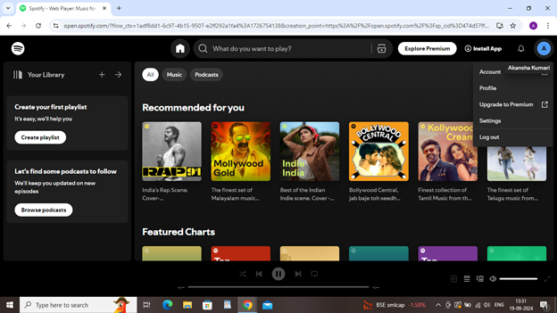 Spotify Account