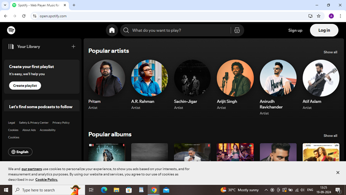 Spotify Login