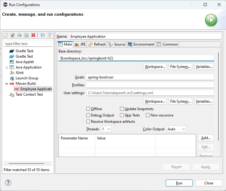 Maven Configuration