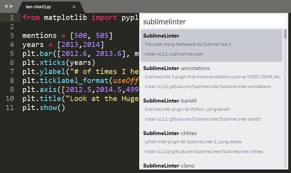 Select the Associated Package to Install