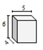 Rectangular Prism Square cm