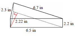 Surface Area of a Triangular Prism Quiz7