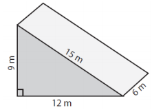 Using a net to find the surface area of a triangular prism Quiz1