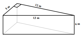 Using a net to find the surface area of a triangular prism Quiz8