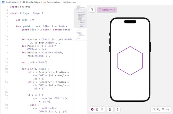 Drawing Polygons