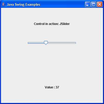 Swing JSlider