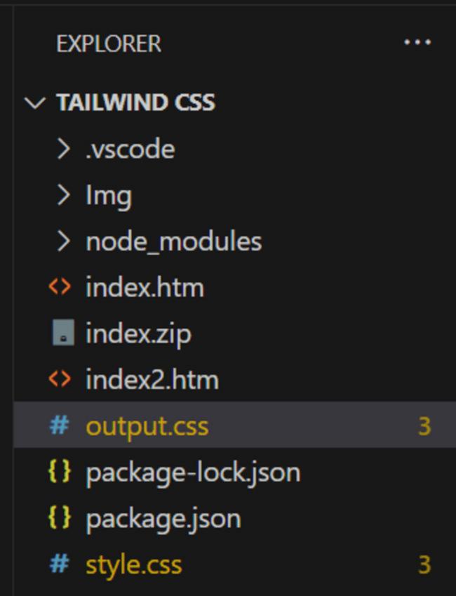 Tailwind CSS Output