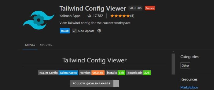 Tailwind Config Viewer