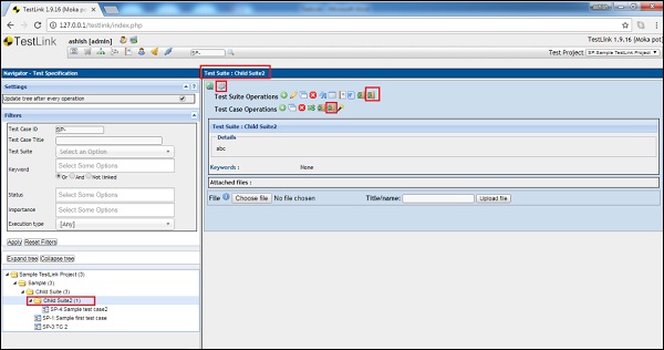 Step5 Export Test Suites and Cases