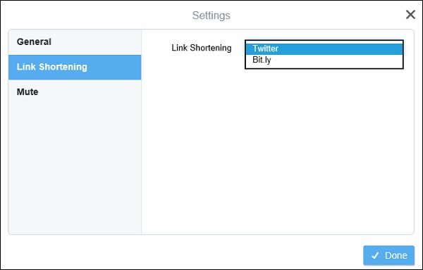 Link Shortening