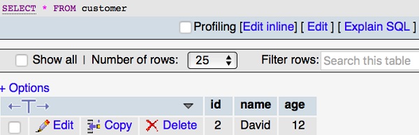 Mysql Table is Modified