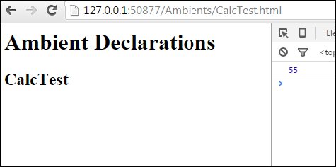 Ambient Declarations