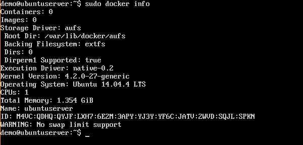 Docker Version