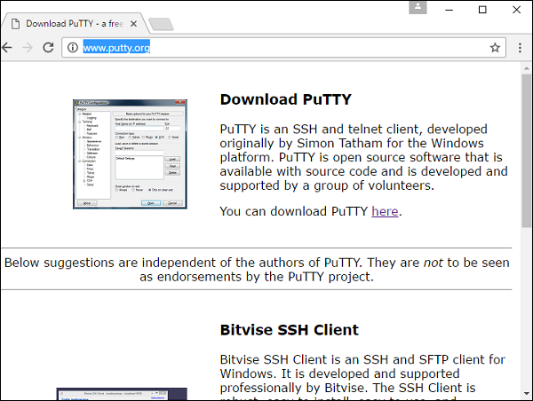 Download Putty