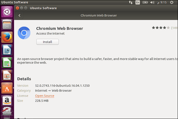 Install Chromium