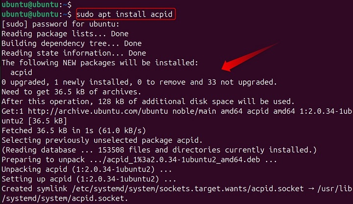 acpid Command Linux 1