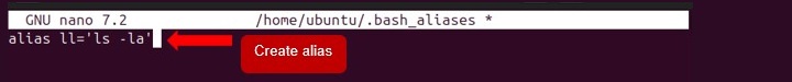 alias Command Linux 7