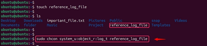 Applying Context Based on a Reference File