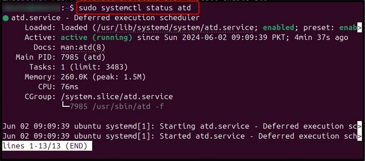 atd Command Linux 5