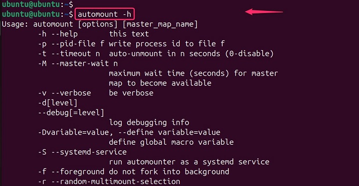 automount Command Linux 5