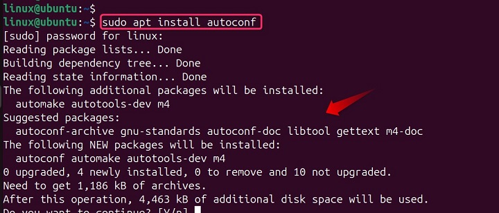 autoscan Command Linux 1