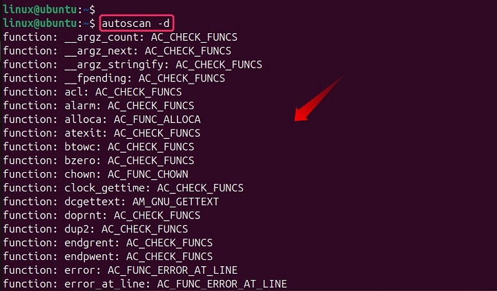 autoscan Command Linux 6