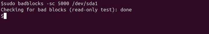 badblocks Command Linux 3