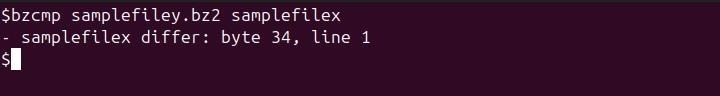 Compare Compressed File with Uncompressed