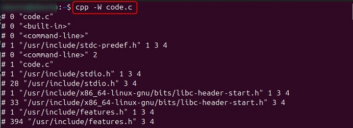 cpp Command in Linux 6