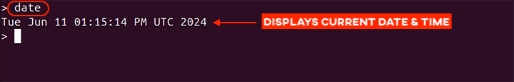 date Command Linux 1
