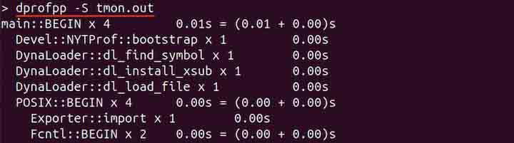 Displaying Subroutines Call Tree