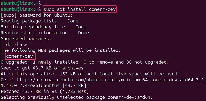 Install compile_et Command