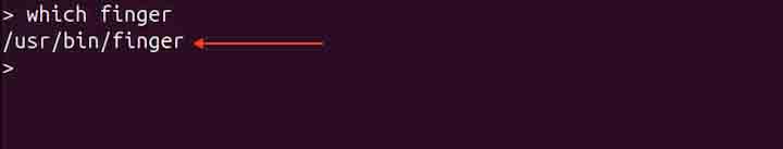 Prerequisites to Use finger Command