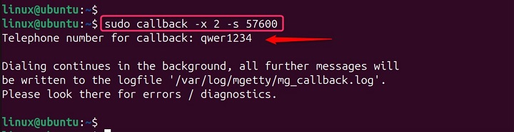 Setting Verbosity Level and Connection Speed