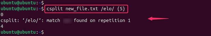 Specifying Number of Splits