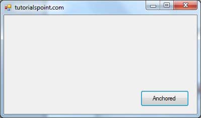 VB.Net Anchoring Example