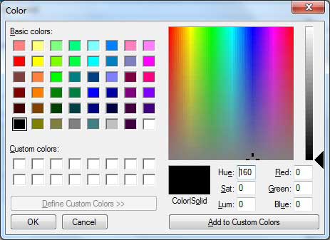 VB.Net Color Dialog