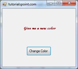 VB.Net Color Dialog Result