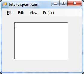 Context Menu Strip Example